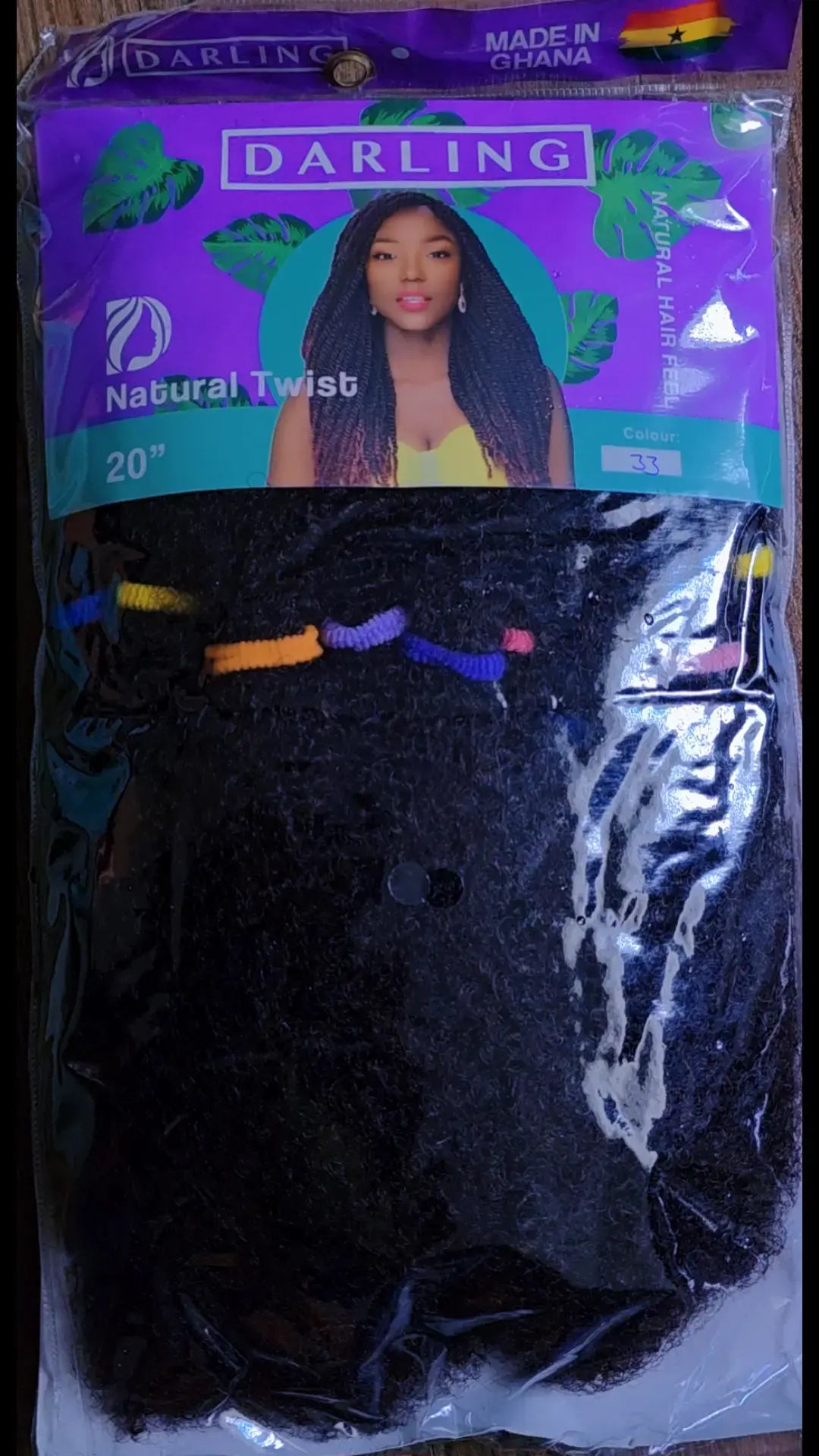 Darling Natural Twist 20 Inch (Various Colours)