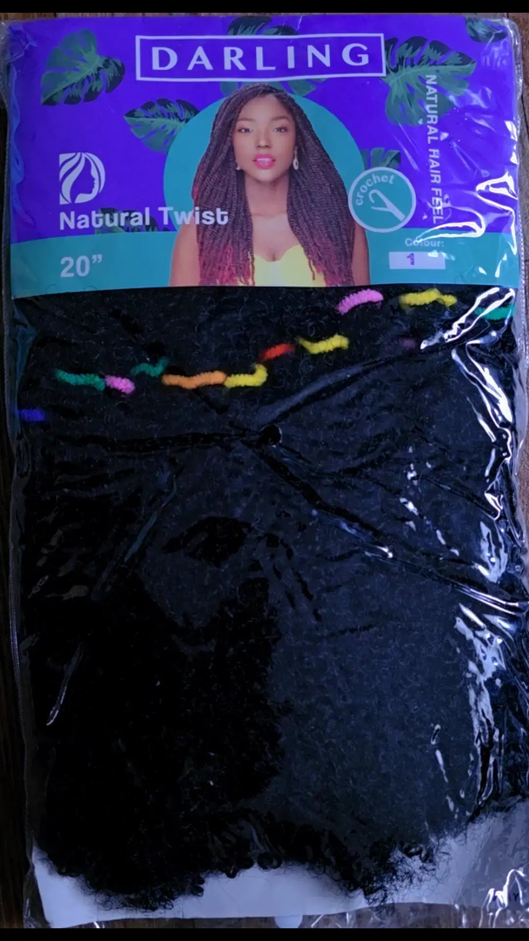 Darling Natural Twist 20 Inch (Various Colours)