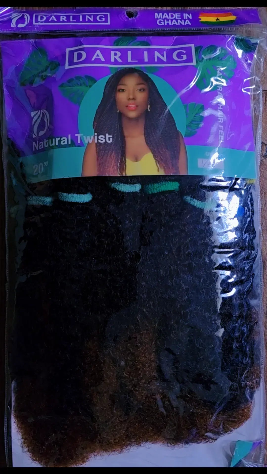 Darling Natural Twist 20 Inch (Various Colours)